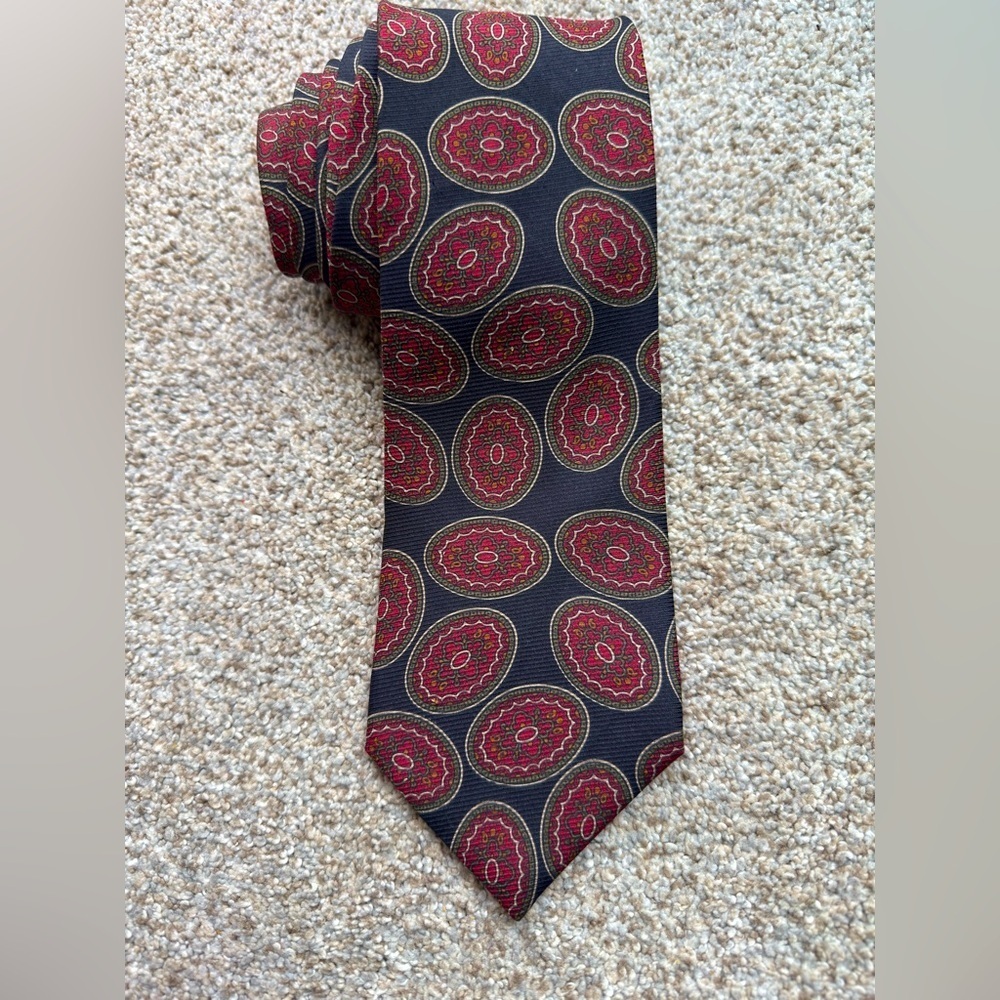Vintage Brooks Brothers Makers All Silk Tie Made In USA
